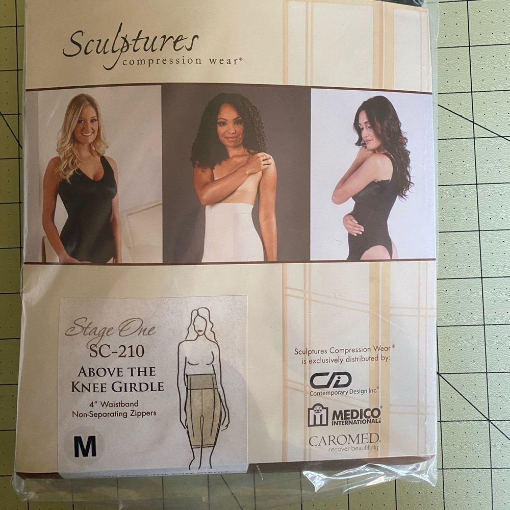 Post op shapewear, compression shapewear size med